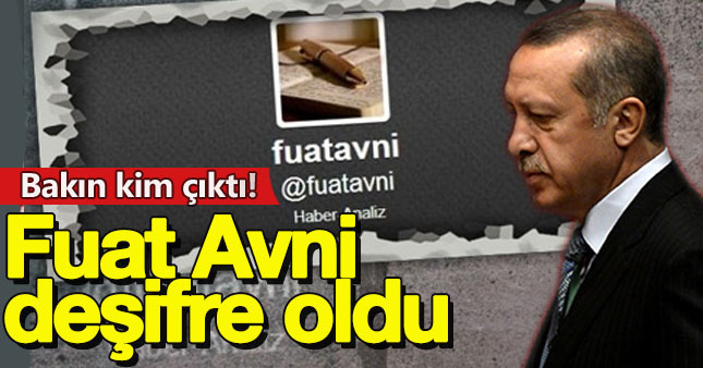 Fuat Avni'nin kim olduğu belli oldu