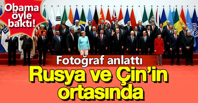 G-20'de Erdoğan Putin'le yan yana