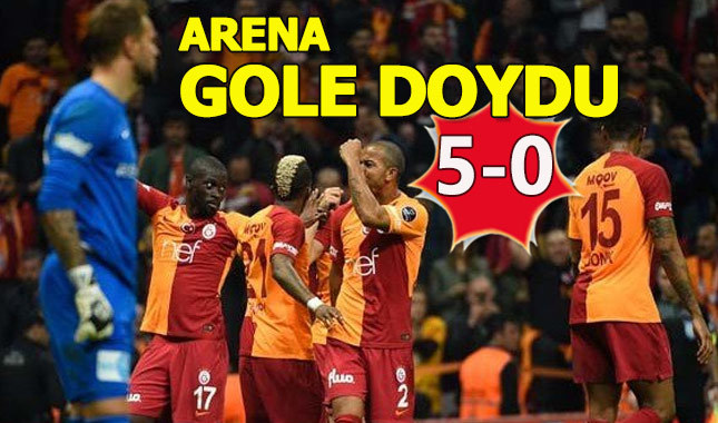 Galatasaray - Antalyaspor: 5-0 | Maçın özeti ve golleri