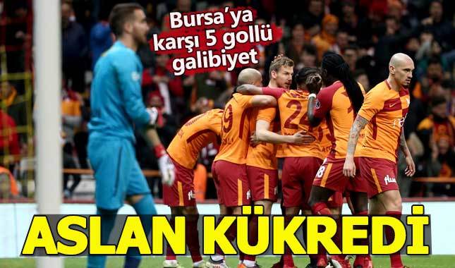 Galatasaray 5-0 Bursaspor Maç Özeti - Galatasaray 5 Bursaspor 0 goller beinsports