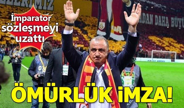 Galatasaray Fatih Terim'in sözleşmesini uzattı