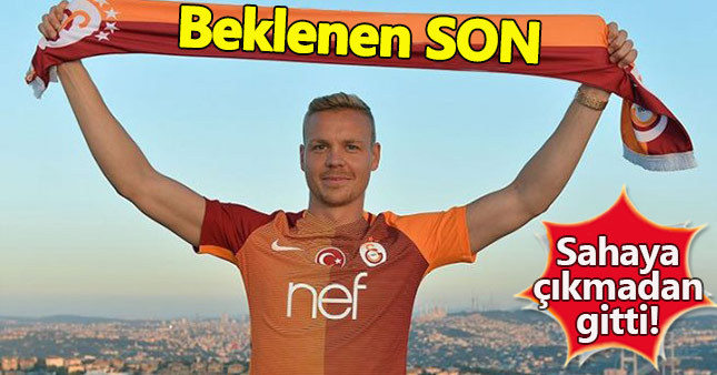 Galatasaray Sigthorsson'la yolları ayırdı