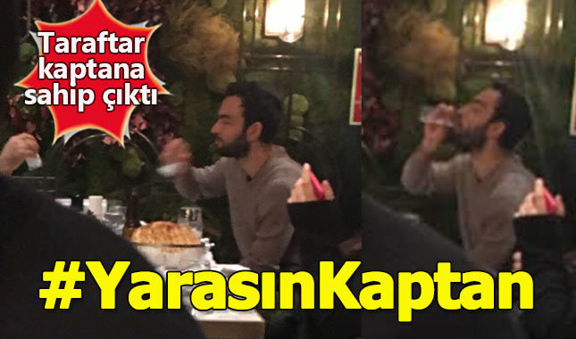 Galatasaray taraftarından Selçuk İnan'a destek