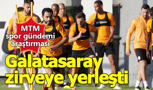Galatasaray zirvenin adı oldu