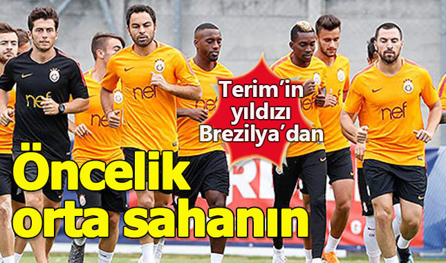 Galatasaray'a Brezilyalı orta saha