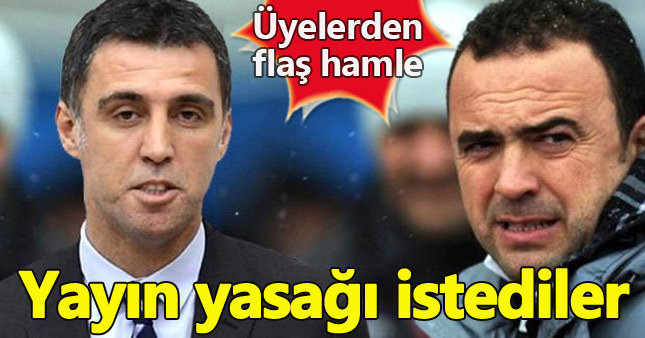 Galatasaray'da ihraç oylamasına yayın yasağı talebi