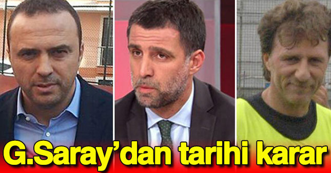 Galatasaray'da tarihi karar!
