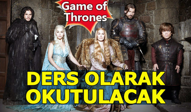 Game Of Thrones Harvard'da ders oldu