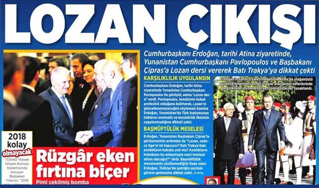 Gazete manşetleri oku ilk sayfalar ile spor gazete manşetleri 8 Aralık 2017