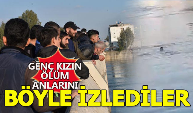 Genç kız intihar etti vatandaş izleyip selfie çekti