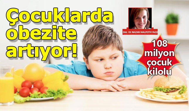 Gençlerde ve çocuklarda obezite artıyor