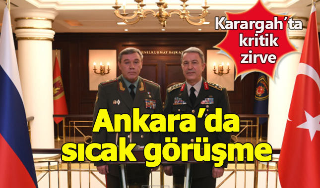 Genelkurmay Karargah'ında kritik zirve