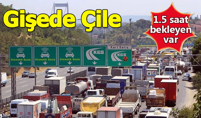 Gişelerde nakit kuyruğu