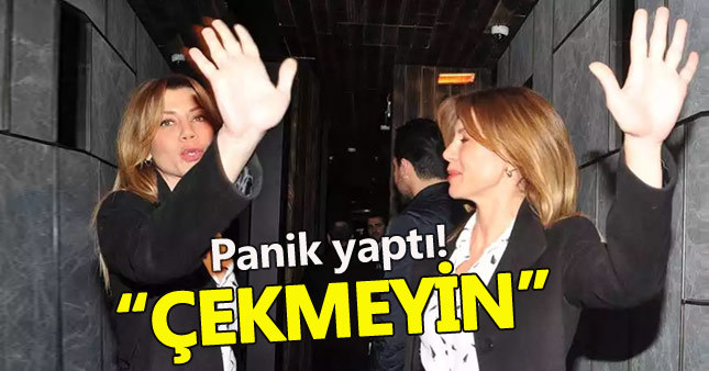 Gökçe Bahadır'ı panik sardı