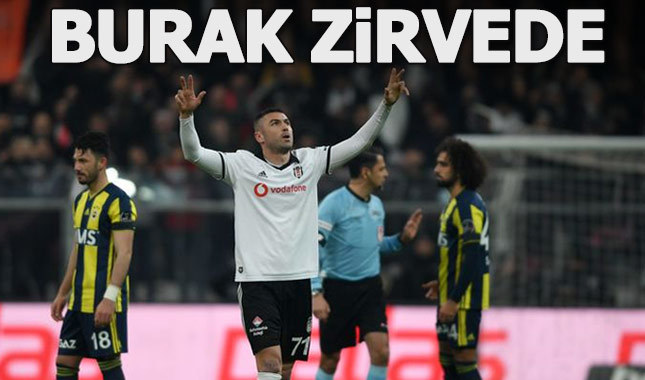 Golleriyle dönen Burak Yılmaz zirvede