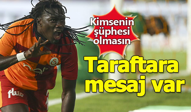 Gomis'ten taraftara mesaj: Kendimi affettireceğim