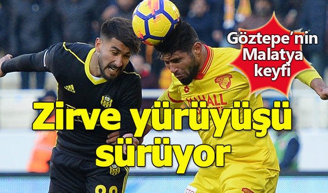 Göztepe'nin zirve yürüyüşü sürüyor