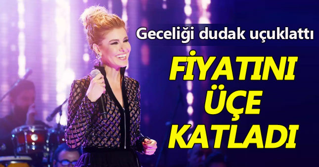 Gülben Ergen yeni yıla servetle girecek