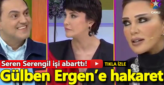 Gülben Ergen'e canlı yayında şok sözler!