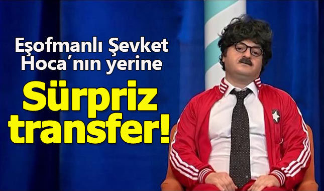 Güldür Güldür Show'da 'Eşofmanlı Şevket Hoca'nın yerine sürpriz oyuncu