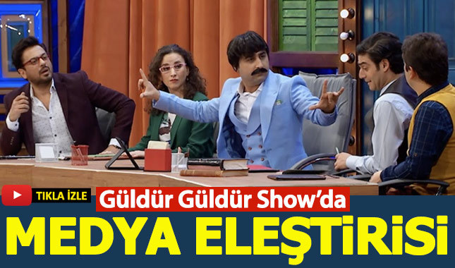 Güldür Güldür Show'da medyaya eleştiri