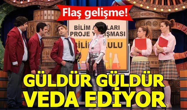 Güldür Güldür veda ediyor