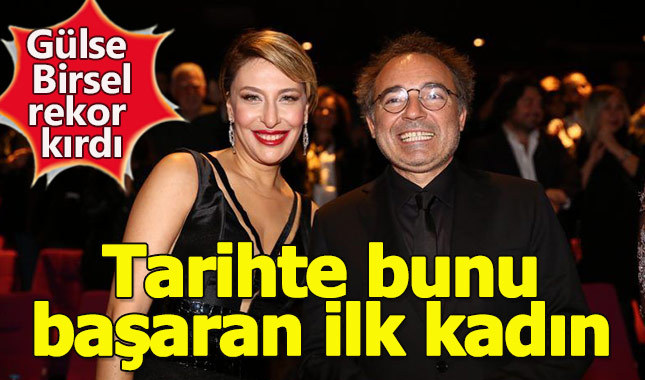Gülse Birsel rekor kırdı! Tarihte bunu başaran ilk kadın