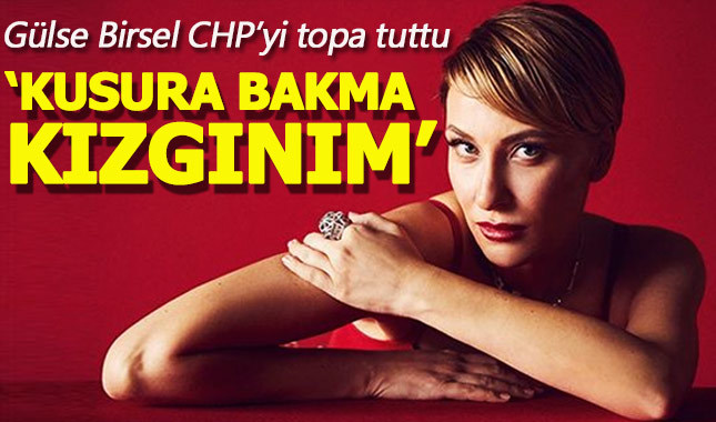 Gülse Birsel'den CHP'ye sert eleştiri