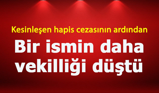 HDP'li Ferhat Encü'nün milletvekilliği düşürüldü