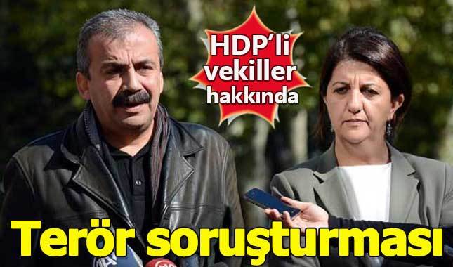 HDP'li Pervin Buldan ve Sırrı Süreyya Önder hakkında soruşturma