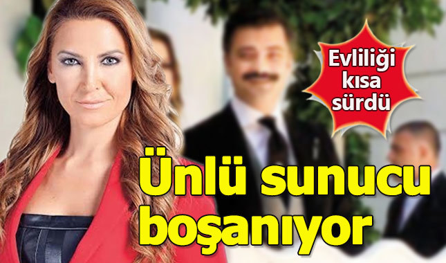 Habertürk spikerinin evliliği kısa sürdü