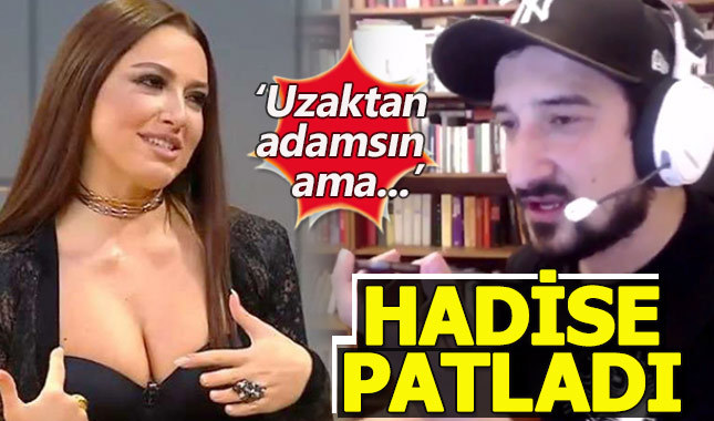 Hadise, Serhat Akın'a patladı: Adam değilsin
