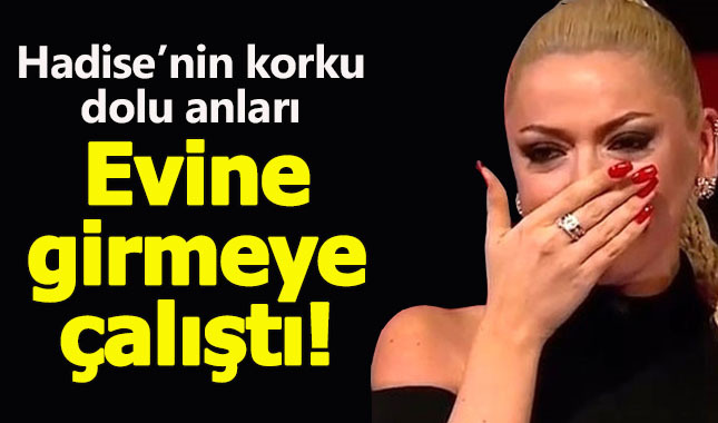 Hadise'nin ödünü koparan sapık hayranı!