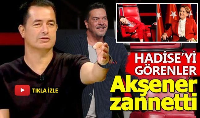 Hadise'yi görenler Meral Akşener zannetti