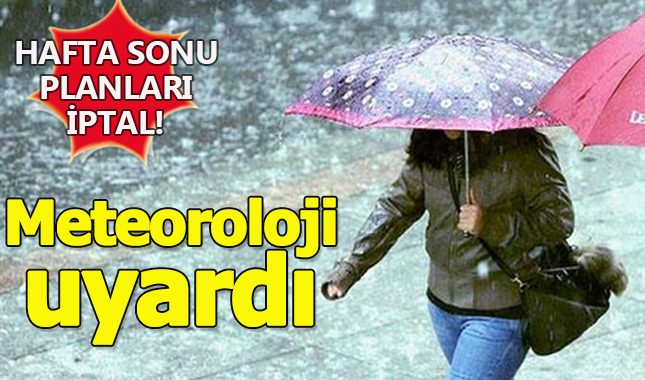 Hafta sonu hava nasıl olacak 17 Kasım Cumartesi yağmur yağacak mı