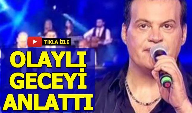 Hakan Peker olaylı geceyi kendi açısından anlattı