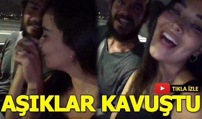 Hakan eşine kavuştu