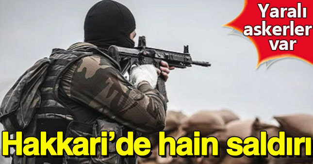 Hakkari'de terör saldırısı: Yaralılar var
