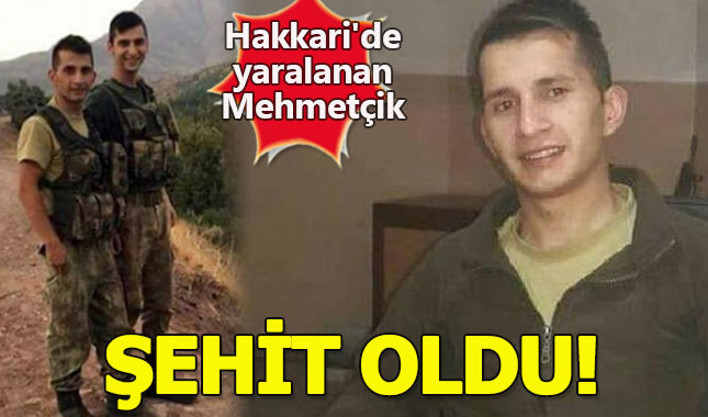 Hakkari'de yaralanan Mehmetçik 5 aylık yaşam savaşını kaybetti