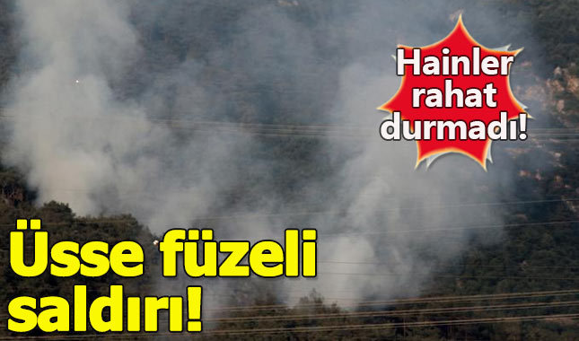 Hakkari'deki üs bölgesine füzeli saldırı: 1 Şehit, 3 Yaralı