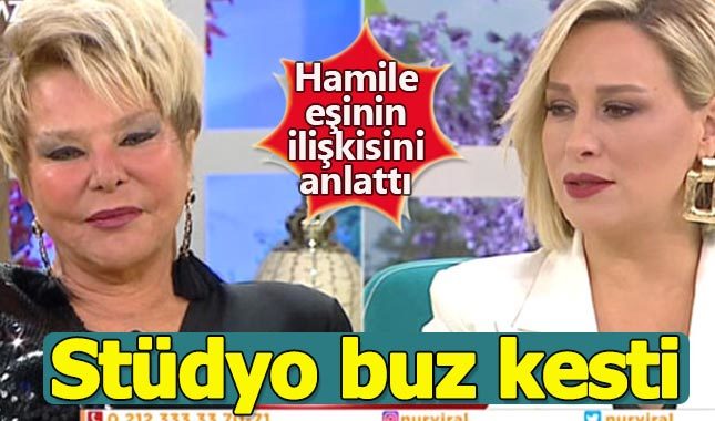 Hamile karısının ilişkisini anlattı, stüdyo buz kesti