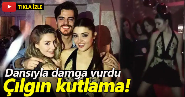 Hande Erçel'e sürpriz doğum günü partisi