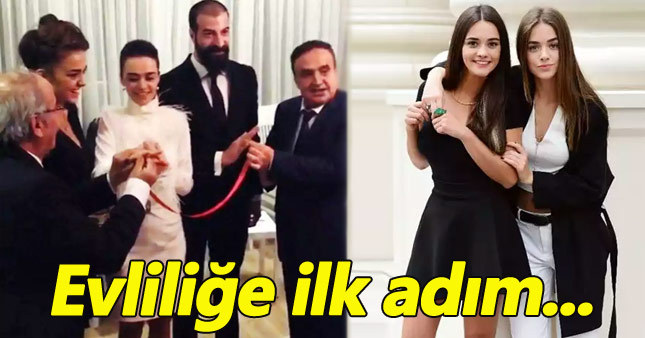 Hande Soral nişanlandı