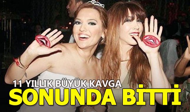 Hande Yener ve Demet Akalın 11 yıl sonunda barıştı