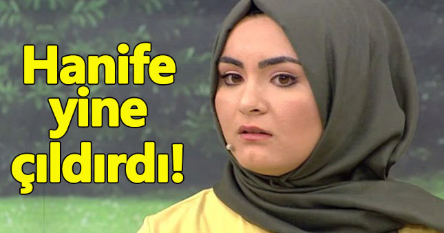 Hanife isyan etti: Sevgilim var!