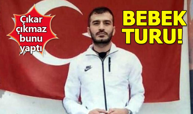 Hapisten çıkan Ufuk-Merve Bayraktar'ın Bebek turu