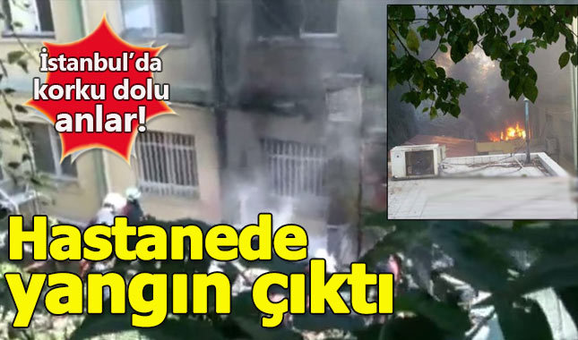 Haseki Hastanesi'nde yangın çıktı