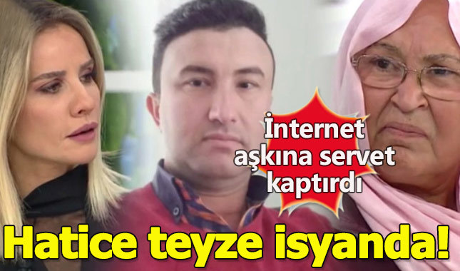 Hatice teyze internetten tanıştığı sevgilisinden darbeyi yedi
