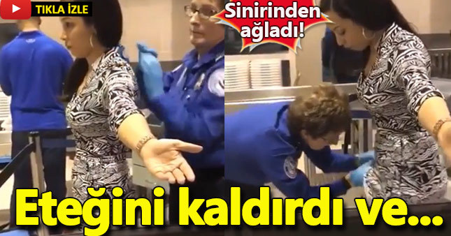 Havaalanında CNN muhabirine şok! Öyle bir arandı ki...