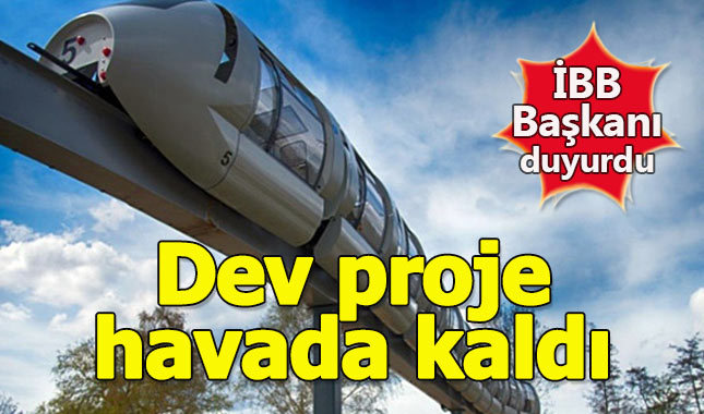 Havaray projesi iptal edildi